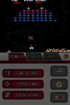 Namco Museum DS (Europe) (En,Fr,De,Es,It) screen shot game playing